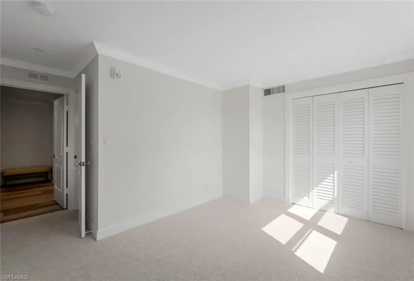 Guest bedroom with ensuite bath.